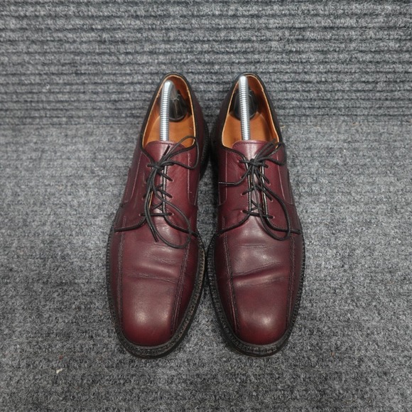 Allen Edmonds Shoes Mens 9.5 B Cordovan Leather Hillcrest Dress Bicycle Toe USA main image 8